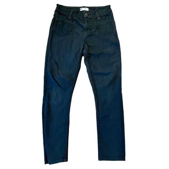 Free People black Pocket front skinny jeans 25 - Picture 1 of 11